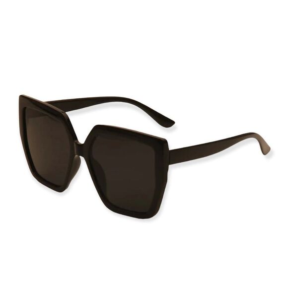 Coco Candy Boutique Accessories - 🆕Black Oversized Square Frame Black Tinted Lens Sunglasses